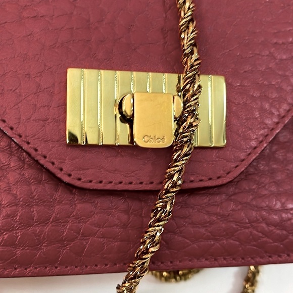 Chloe red mini shoulder bag - Picture 8 of 12